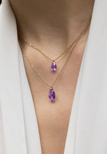 טען תמונה למציג הגלריה, Facet Pear שרשרת תליון JS.0047