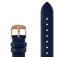Load image into Gallery viewer, E3.1165 Jowissa Plain Mat Watch Strap, 18mm, Genuine Leather, Close up