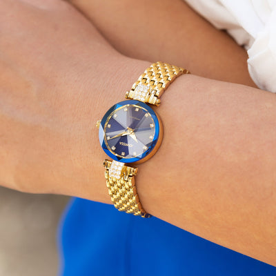 Facet Strass Swiss Ladies Watch J5.632.S