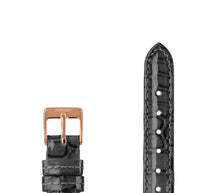 تحميل الصورة في عارض المعرض، Leather Watch Strap Glossy Croco E3.1487.M
