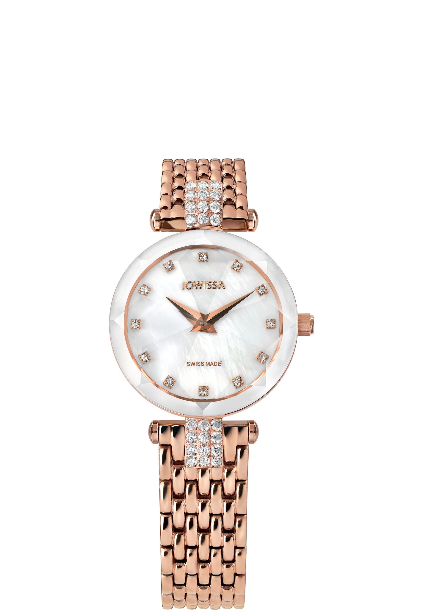 Facet Strass Swiss Ladies Watch J5.774.S