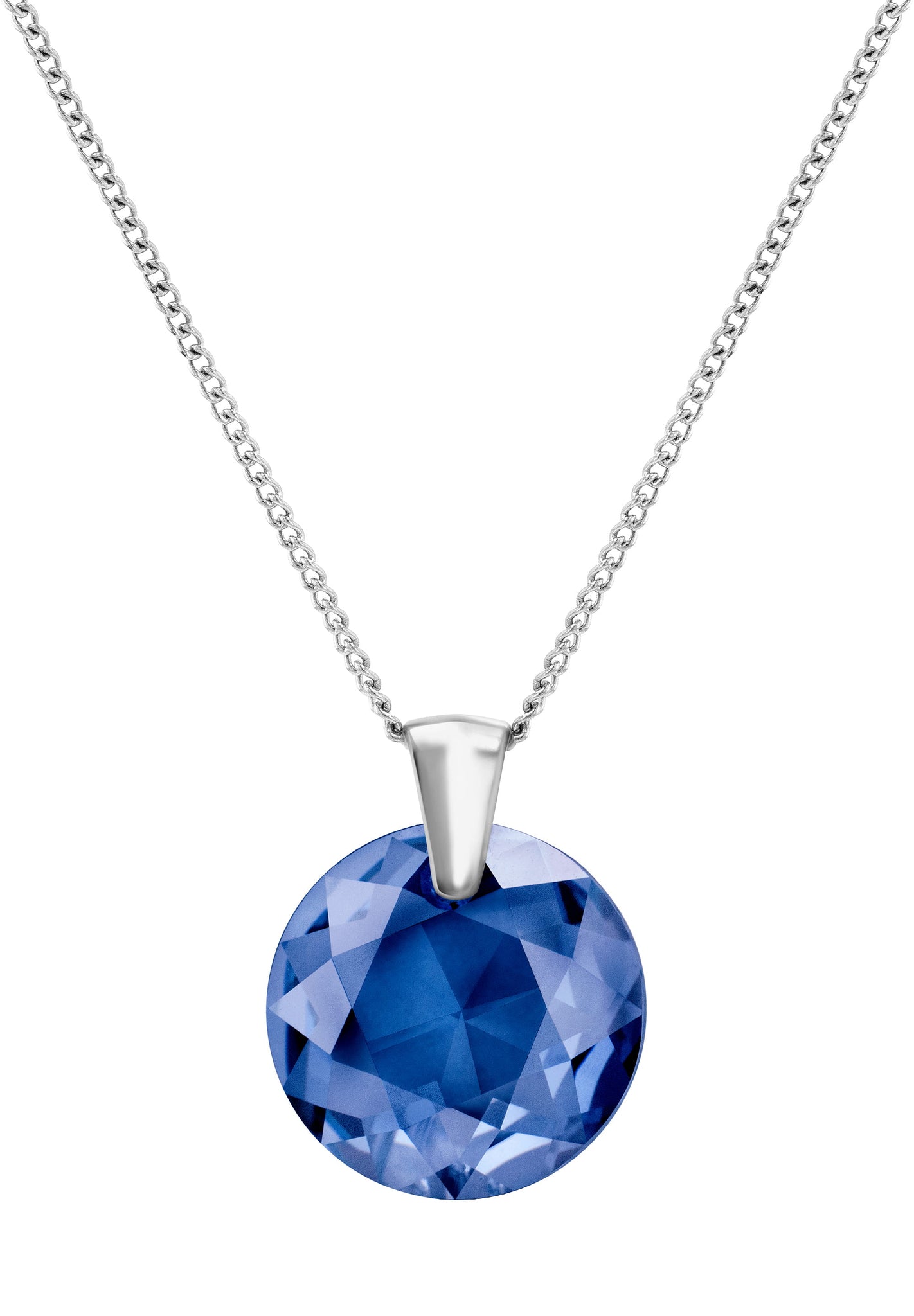 Facet Brilliant Pendant Necklace JS.0037