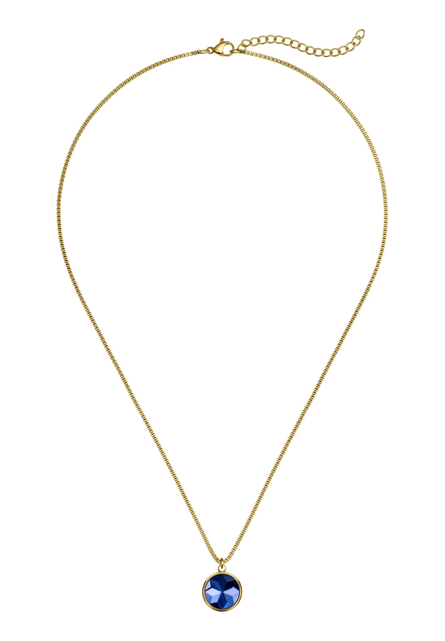 Facet Pendant Necklace JS.0005